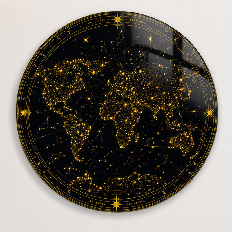 Celestial World Map lifestyle view