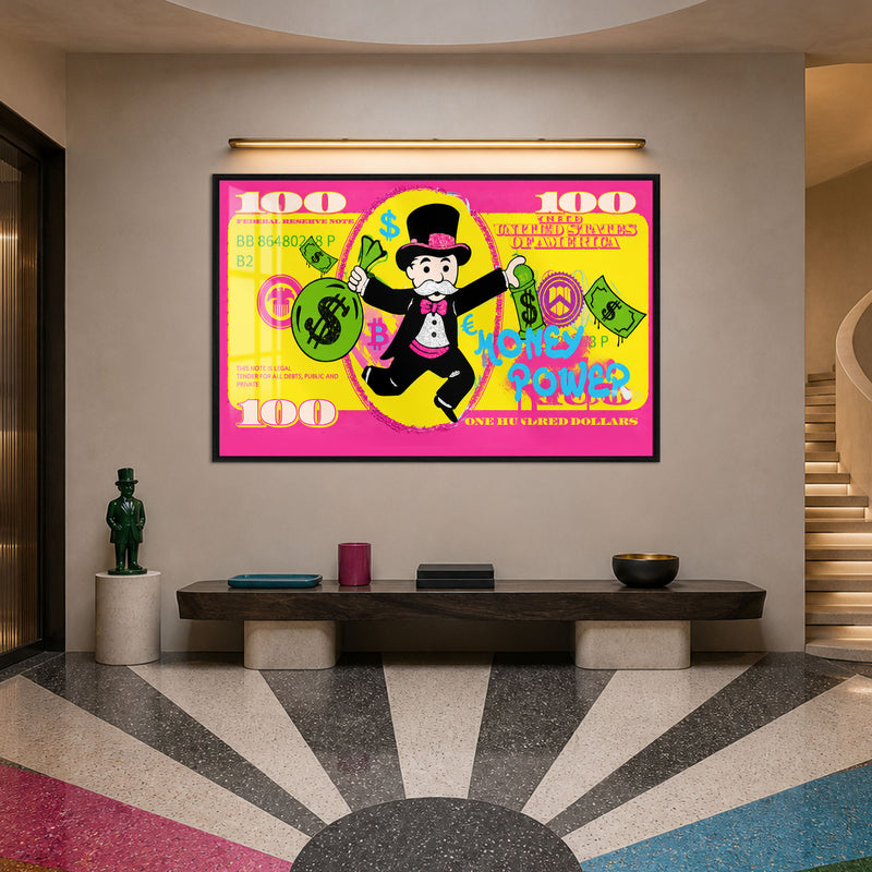 Money Power Mogul with black frame