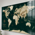 Emerald World Map lifestyle view