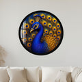Regal Peacock Splendor with black frame