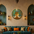Stained Glass Tree Of Life II in a modern room