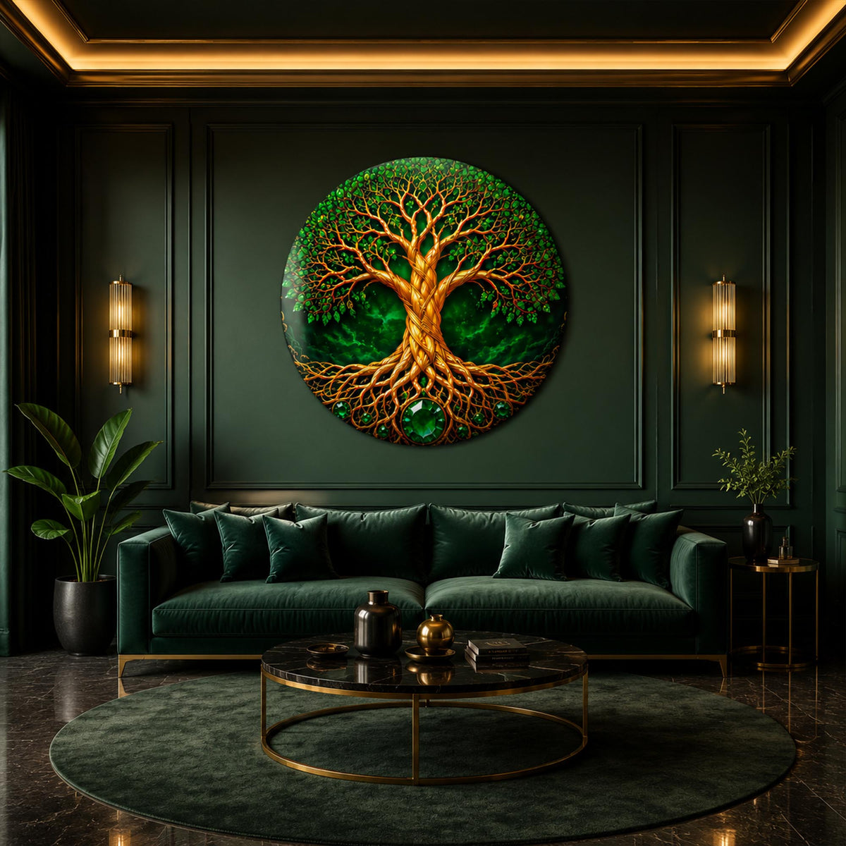 Emerald Tree Of Life lifestyle view