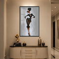 Black Rose Fashionista with black frame