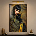 Golden Feline Muse lifestyle view