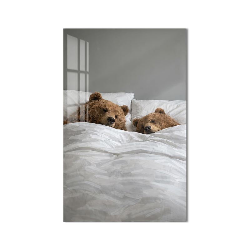 Sleepy Bear Pair product shot on white background