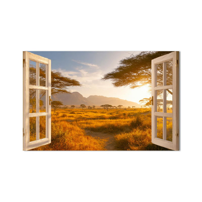 Golden Savanna Window product shot on white background