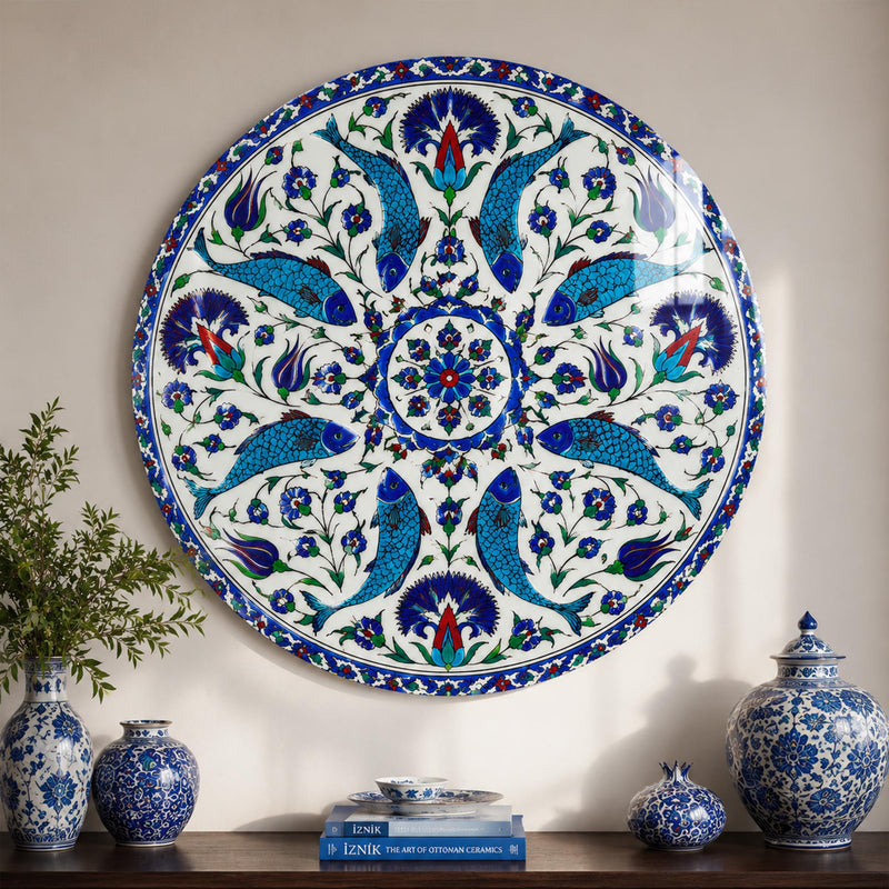 Ottoman Fish Garden lifestyle view