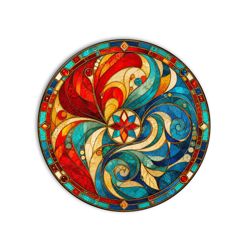 Crimson Azure Harmony product shot on white background
