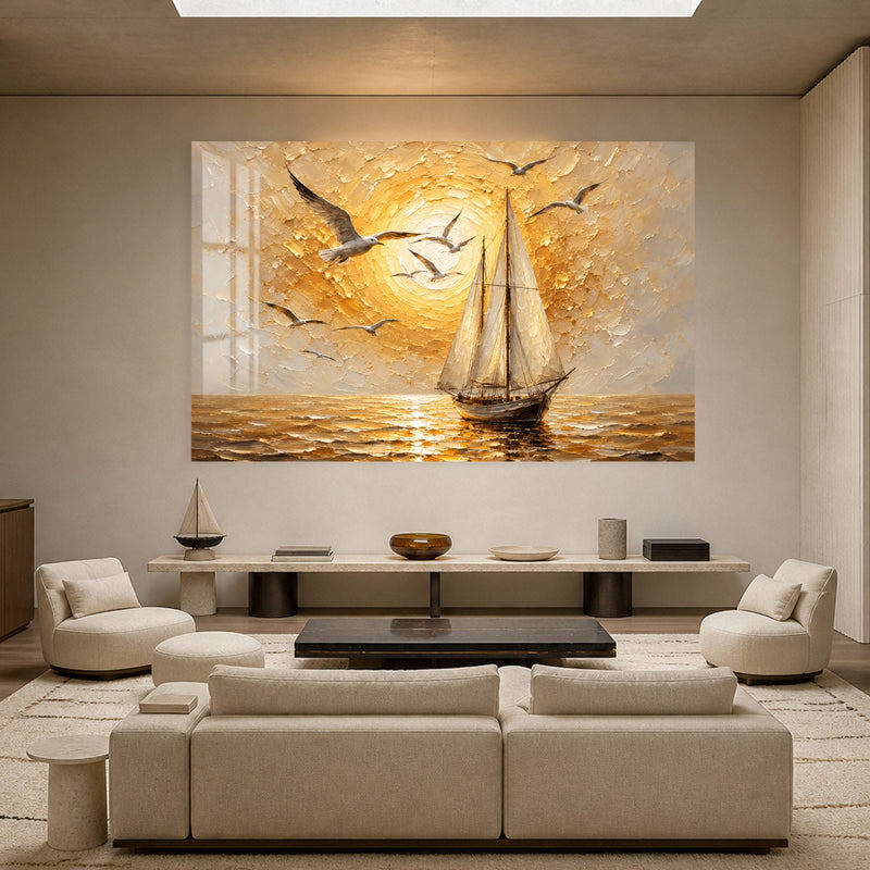 Golden Sunset Voyage lifestyle view