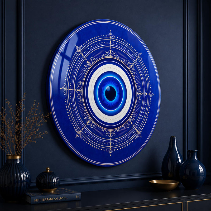 Midnight Evil Eye close-up angled detail