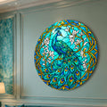 Turquoise Peacock And Magnolia lifestyle view