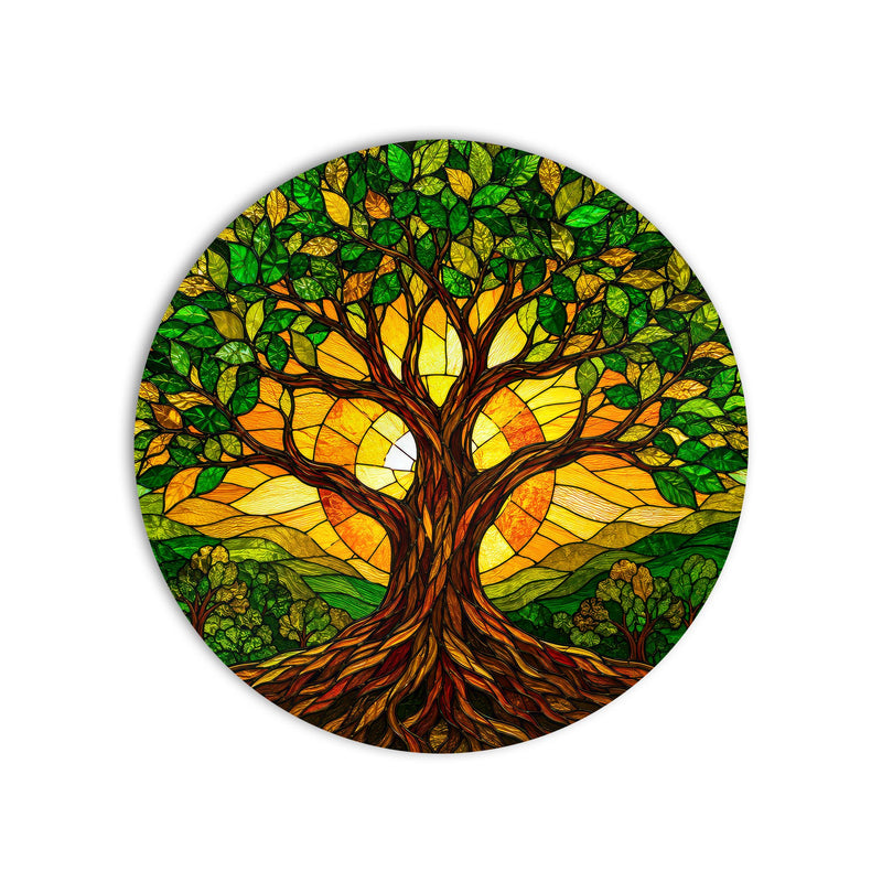 Sunlit Tree Of Life product shot on white background