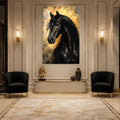 Black Stallion Portrait lifestyle view
