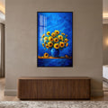 Sunflowers In Blue lifestyle view