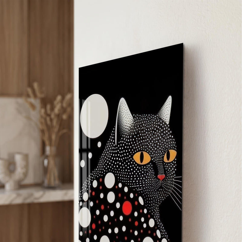Dotted Midnight Cat lifestyle view