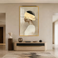 Hidden Horizon with gold frame