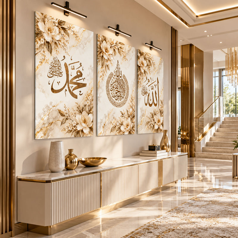 Golden Islamic Floral lifestyle view