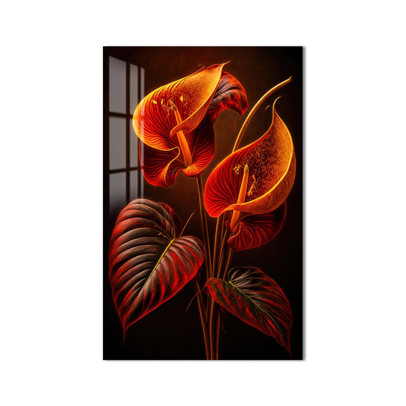 Ember Calla Lilies product shot on white background