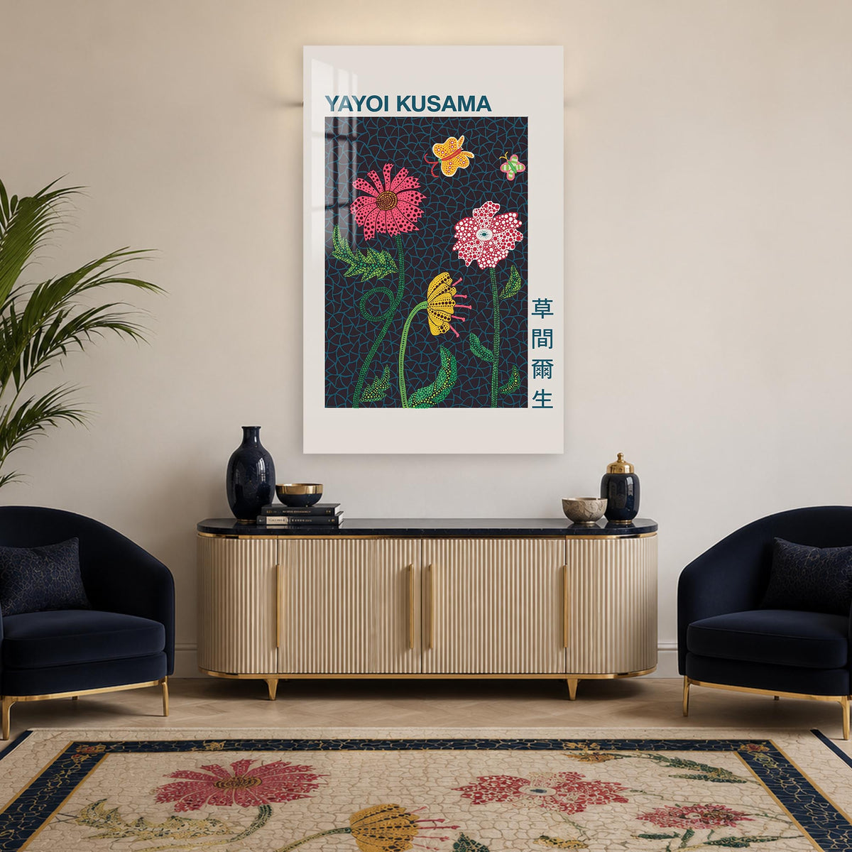 Dotted Garden Blooms lifestyle view