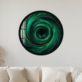 Emerald Vortex with black frame