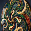 Jewel Tone Spiral Pinwheel lifestyle view