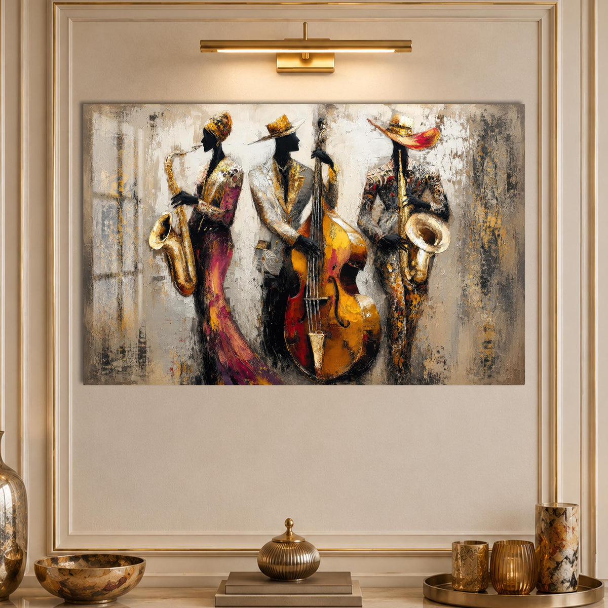 Golden Jazz Trio lifestyle view