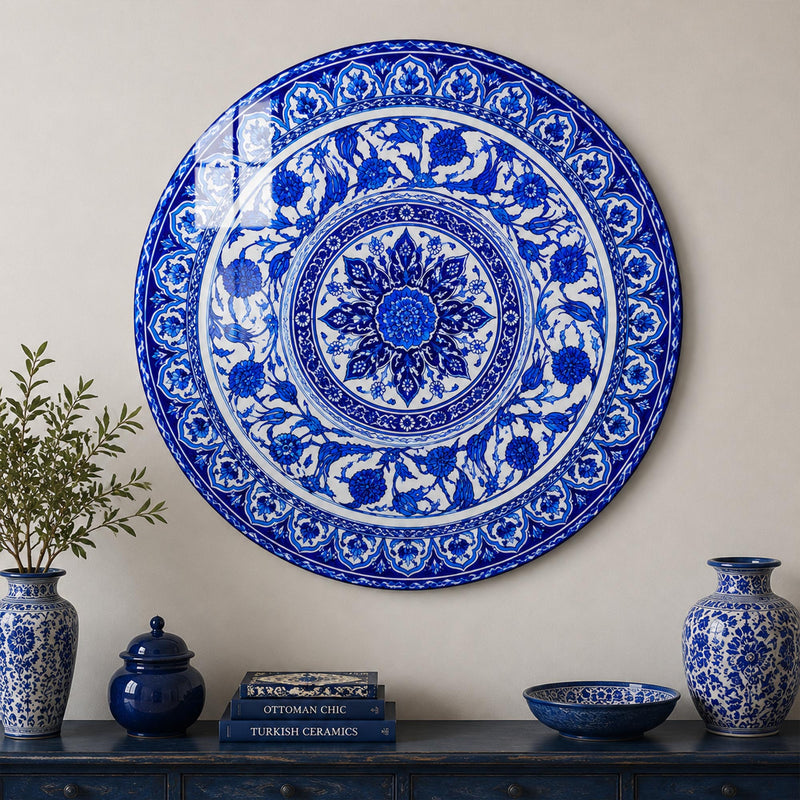 Sapphire Floral Medallion lifestyle view