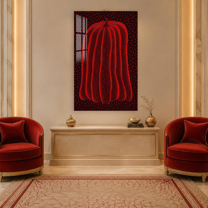 Crimson Dotted Pumpkin lifestyle view