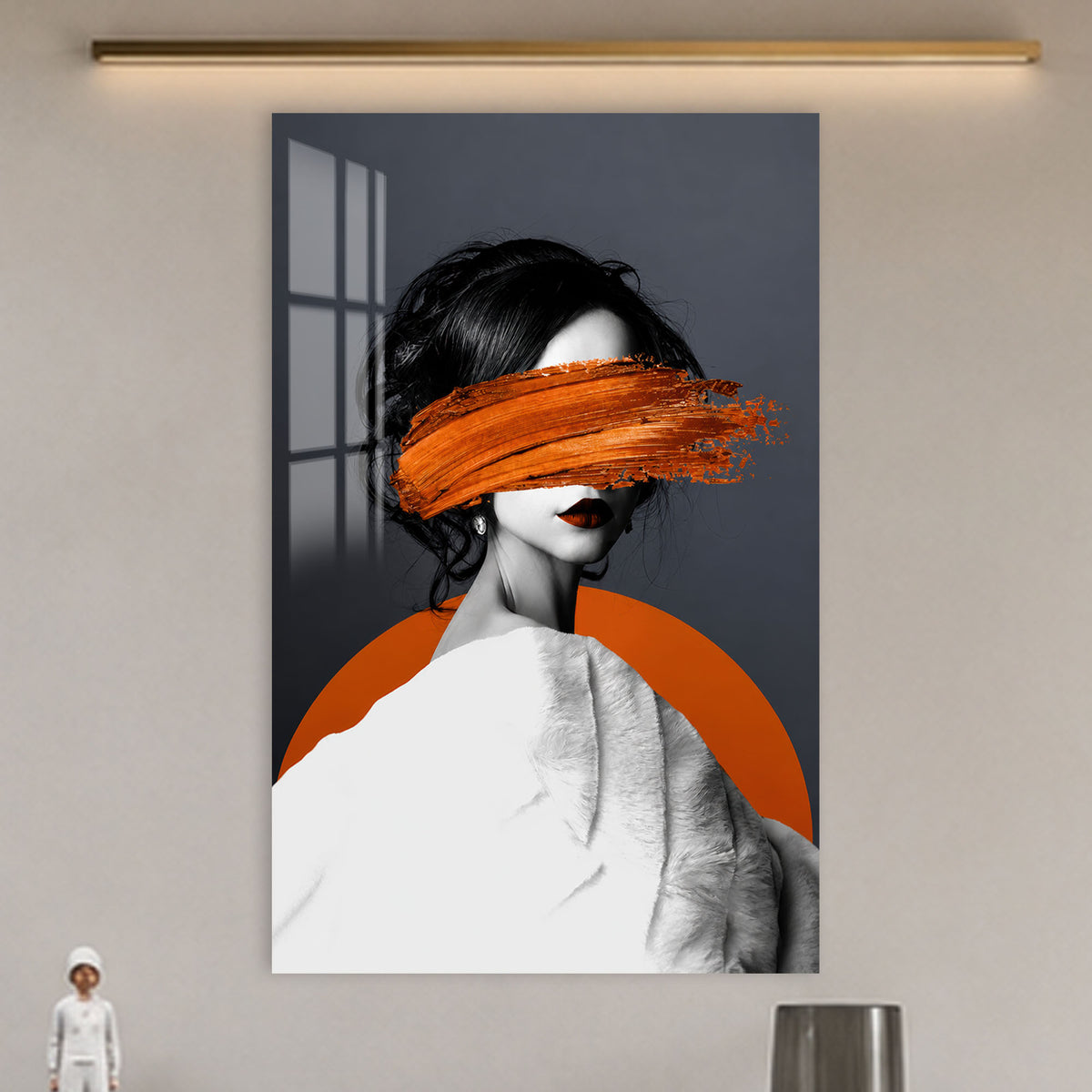 Hidden Gaze in a modern room