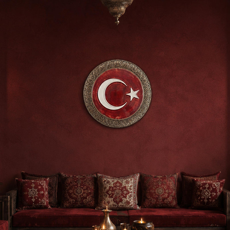 Crescent Star Emblem Plate lifestyle view