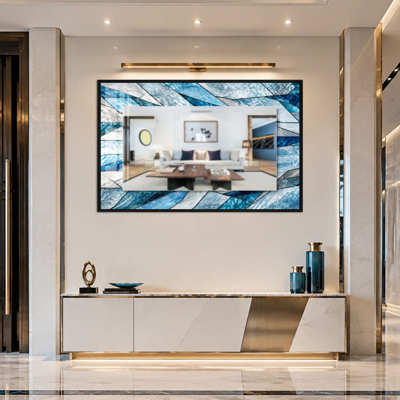 Glacial Prism with black frame