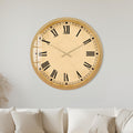 Vintage Roman Numerals with gold frame