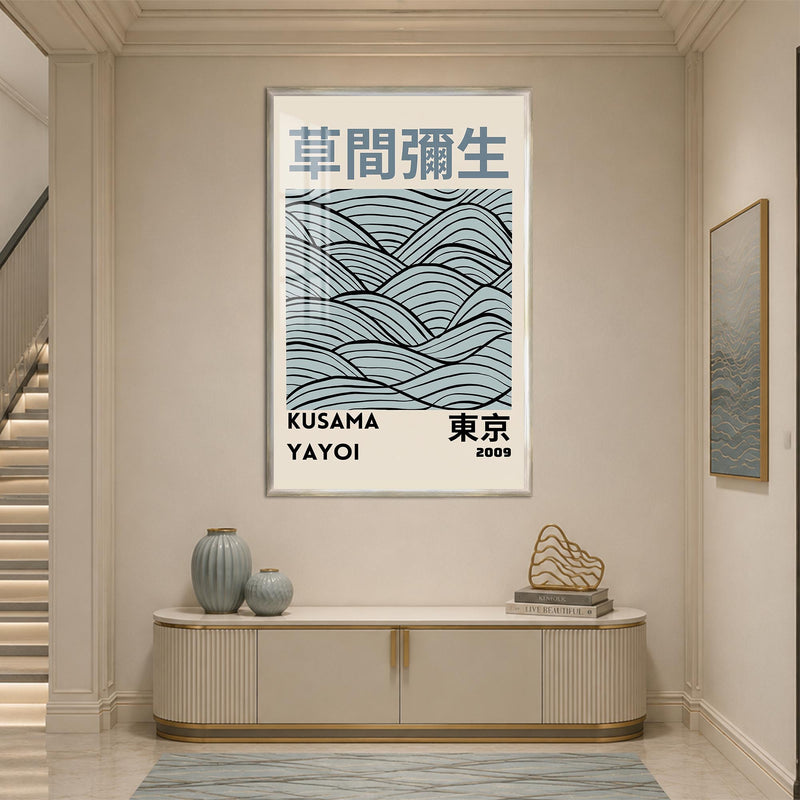 Tokyo Tidal Lines with silver frame