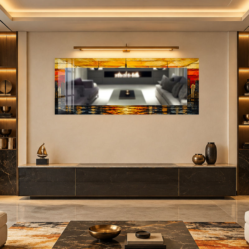 Golden City Sunset lifestyle view