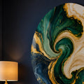 Emerald Golden Swirl lifestyle view