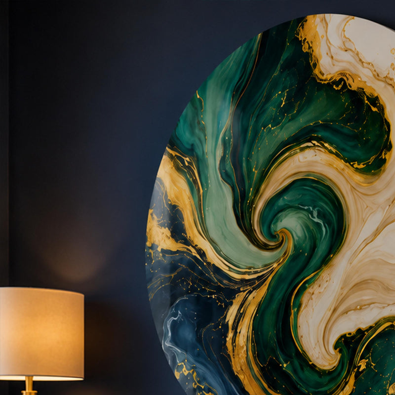 Emerald Golden Swirl lifestyle view