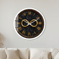 Golden Infinity Marble with white frame