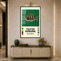 Dotted Deep Sea Fish with black frame