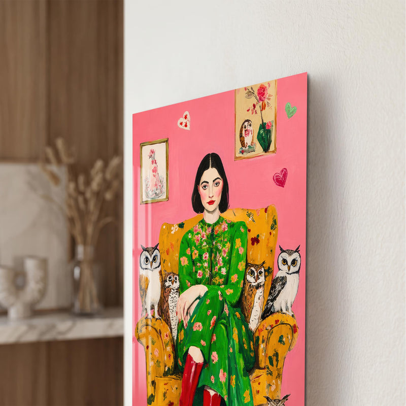 Owl Garden Muse lifestyle view