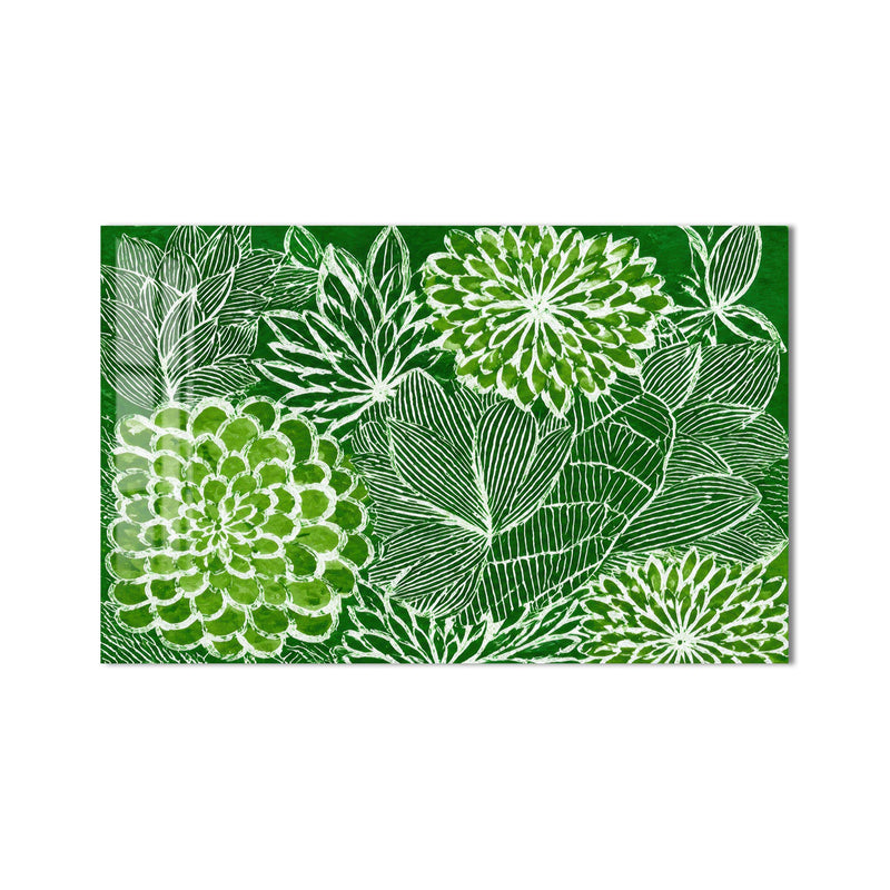 Emerald Botanical Blooms product shot on white background