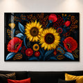 Midnight Sunflower Garden lifestyle view