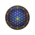 Sacred Lotus Geometry product shot on white background