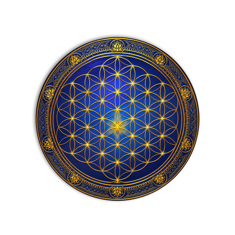 Sacred Lotus Geometry product shot on white background