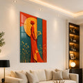 Golden Bloom Silhouette lifestyle view