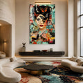 Artronauts Glass Print Butterfly Muse Glass Wall Art
