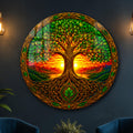 Celtic Tree Sunset lifestyle view