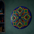 Leaded Glass Star Cross lifestyle view
