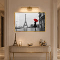 Parisian Red Umbrella with gold frame