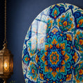 Turquoise Floral Mandala lifestyle view