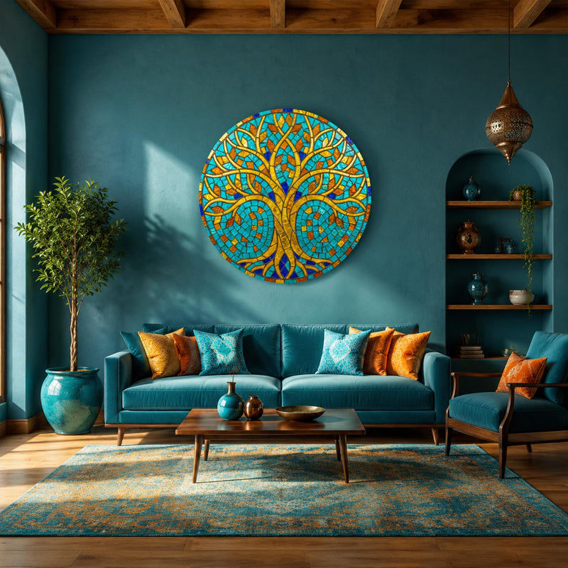 Circular Roots Gold Tree lifestyle view